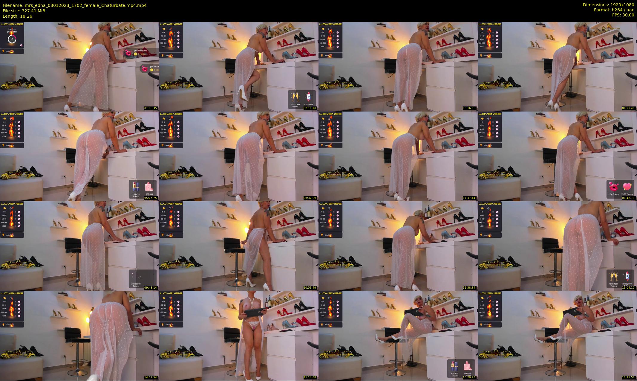 mrs_edha — 19 minute Chaturbate female cam show recording, 1080p, Jan 3, 2023