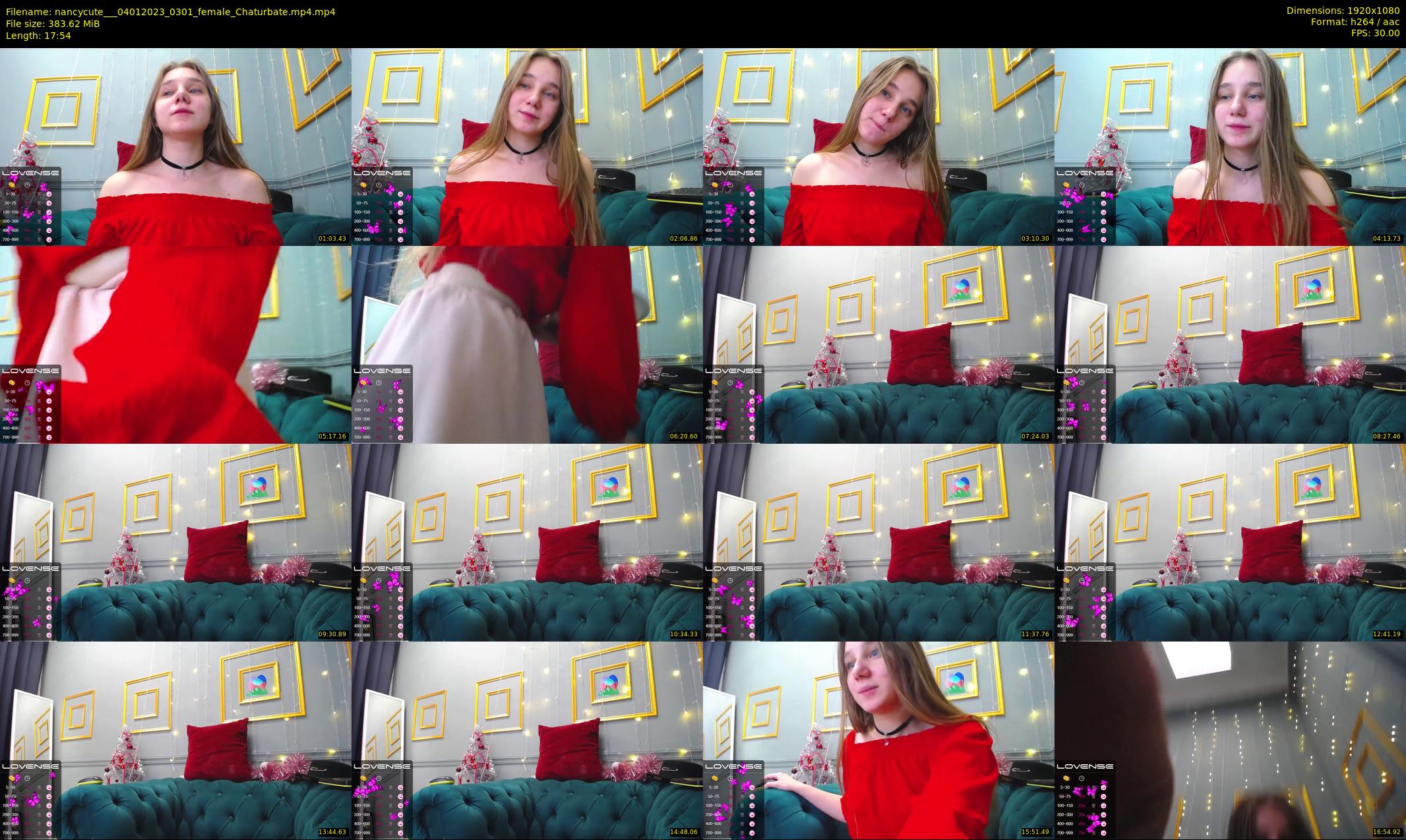 nancycute__ — 18 minute Chaturbate female cam show recording, 1080p, Jan 4, 2023