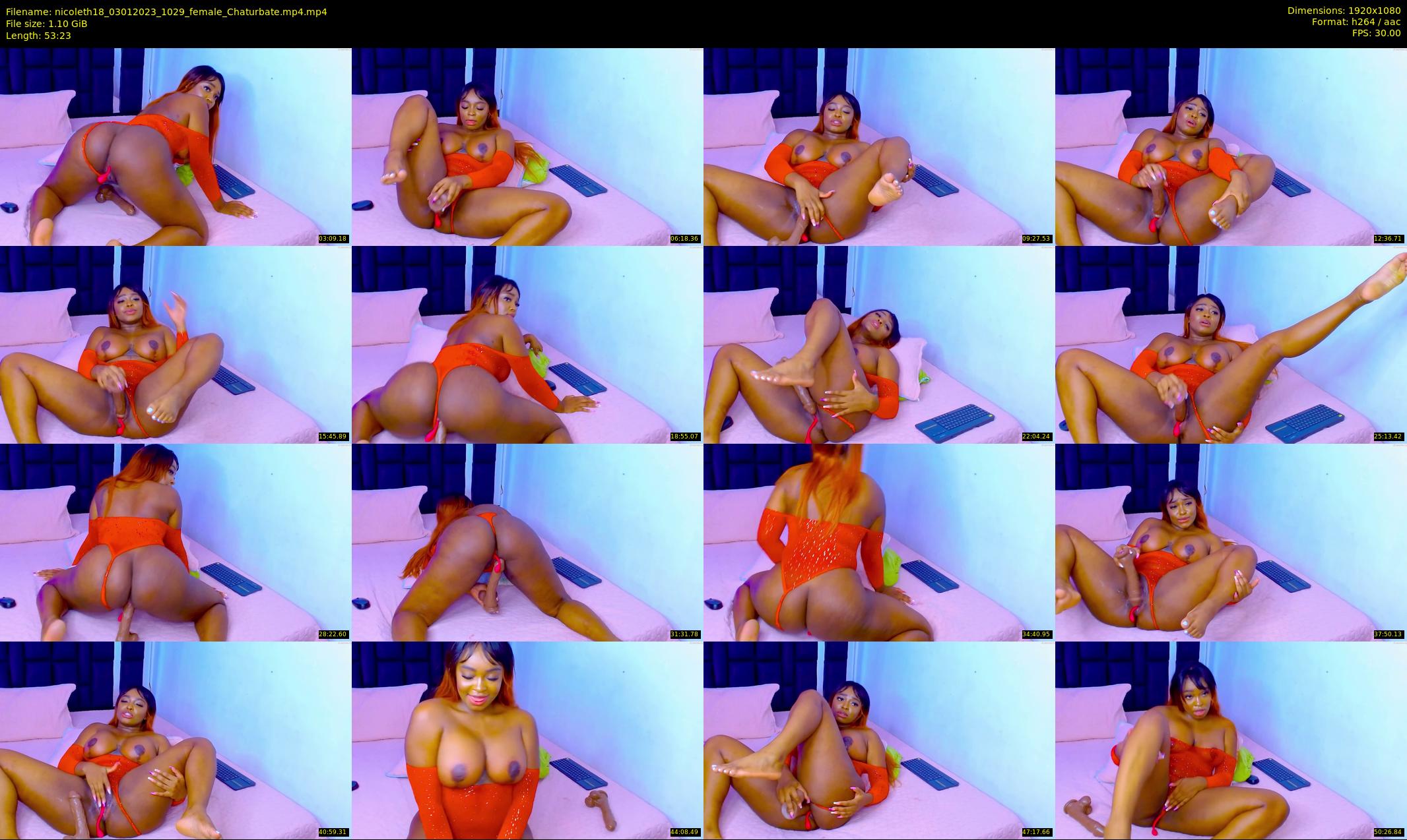 nicoleth18 — 54 minute Chaturbate female cam show recording, 1080p, Jan 3, 2023