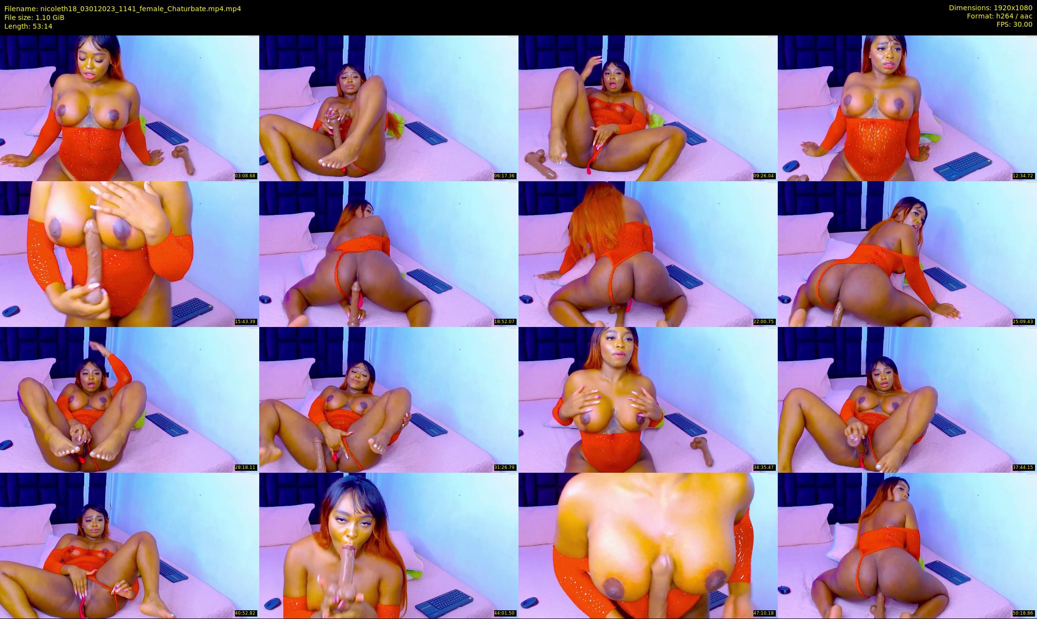 nicoleth18 — 54 minute Chaturbate female cam show recording, 1080p, Jan 3, 2023