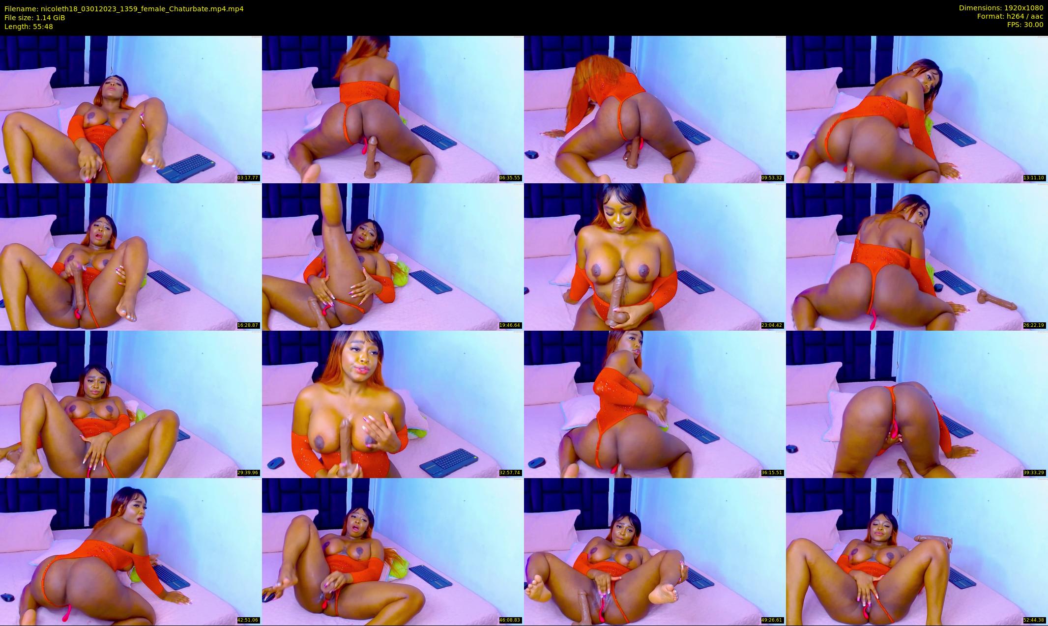 nicoleth18 — 56 minute Chaturbate female cam show recording, 1080p, Jan 3, 2023