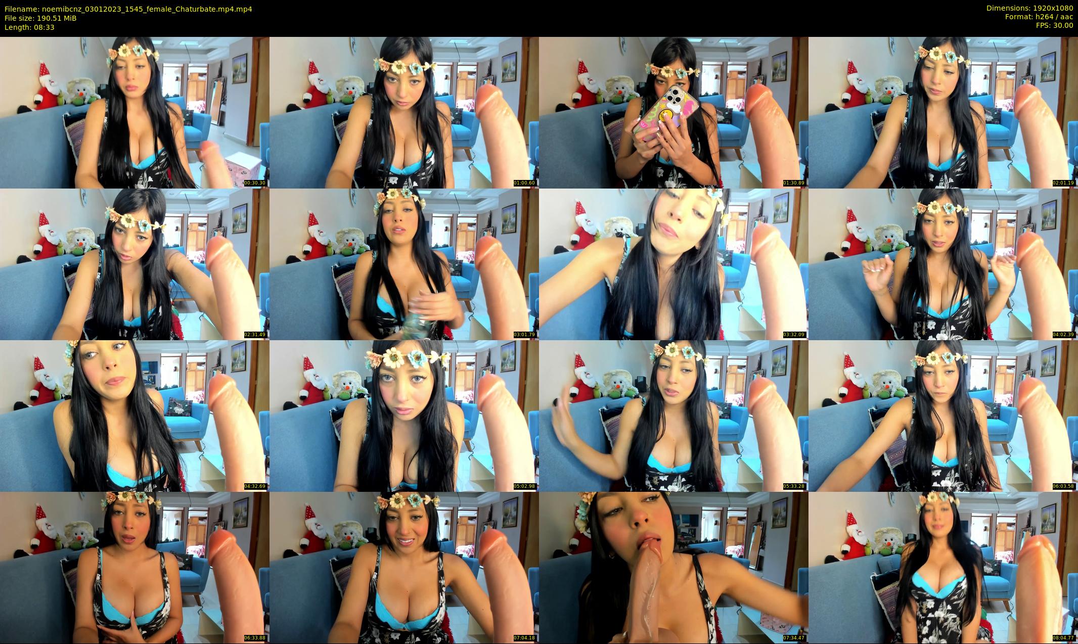 noemibcnz — 9 minute Chaturbate couple cam show recording, 1080p, Jan 3, 2023