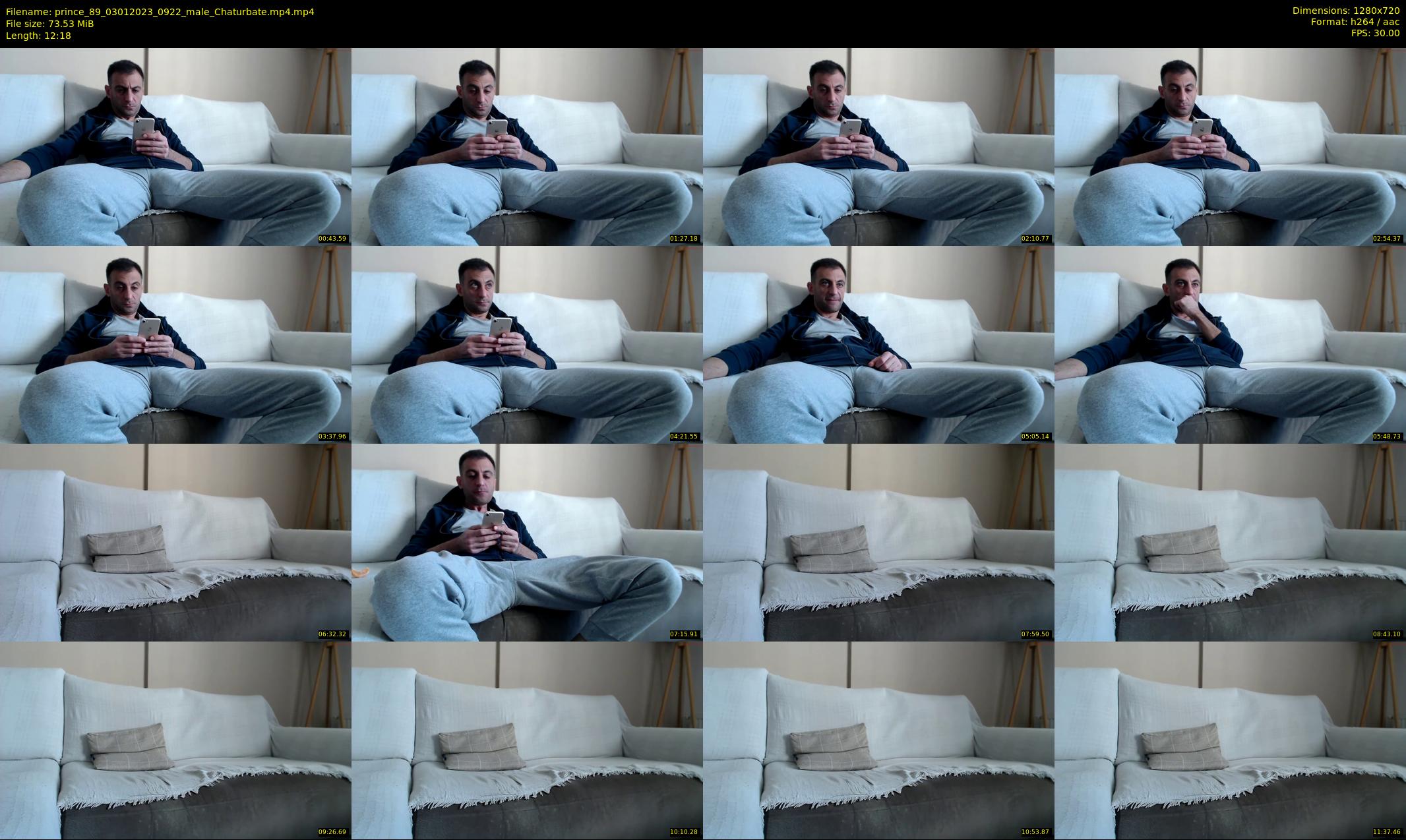 prince_89 — 13 minute Chaturbate male cam show recording, 720p, Jan 3, 2023