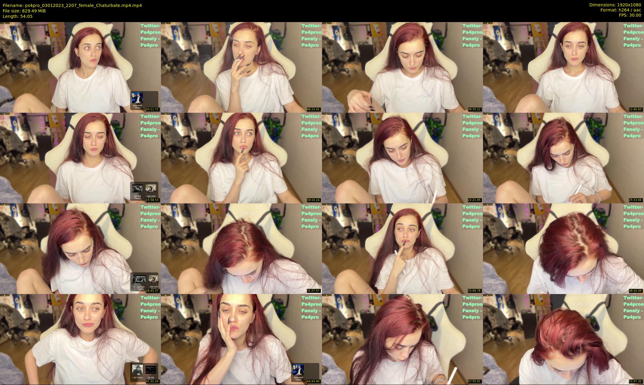 ps4pro — 55 minute Chaturbate female cam show recording, 1080p, Jan 3, 2023