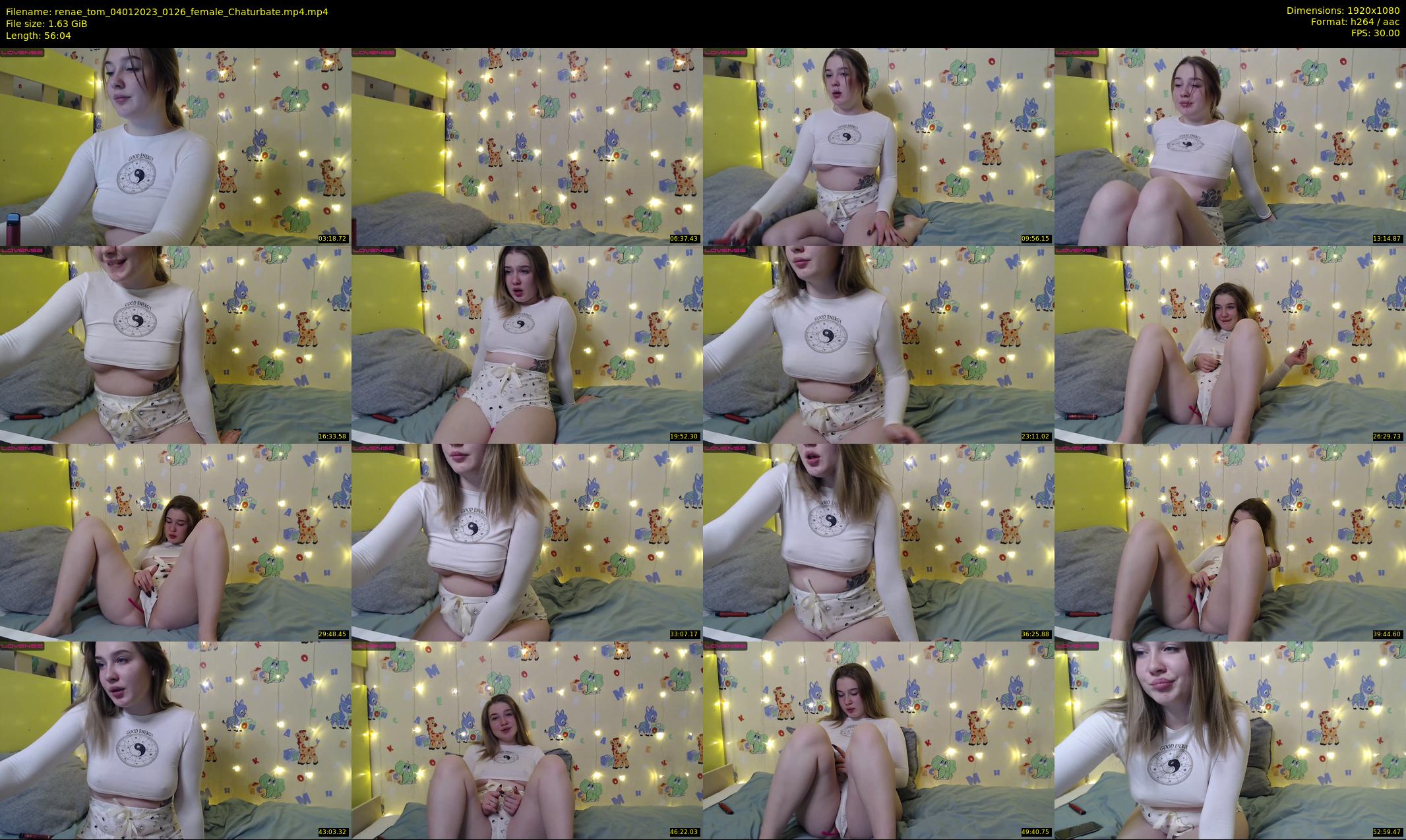 renae_tom — 57 minute Chaturbate couple cam show recording, 1080p, Jan 4, 2023