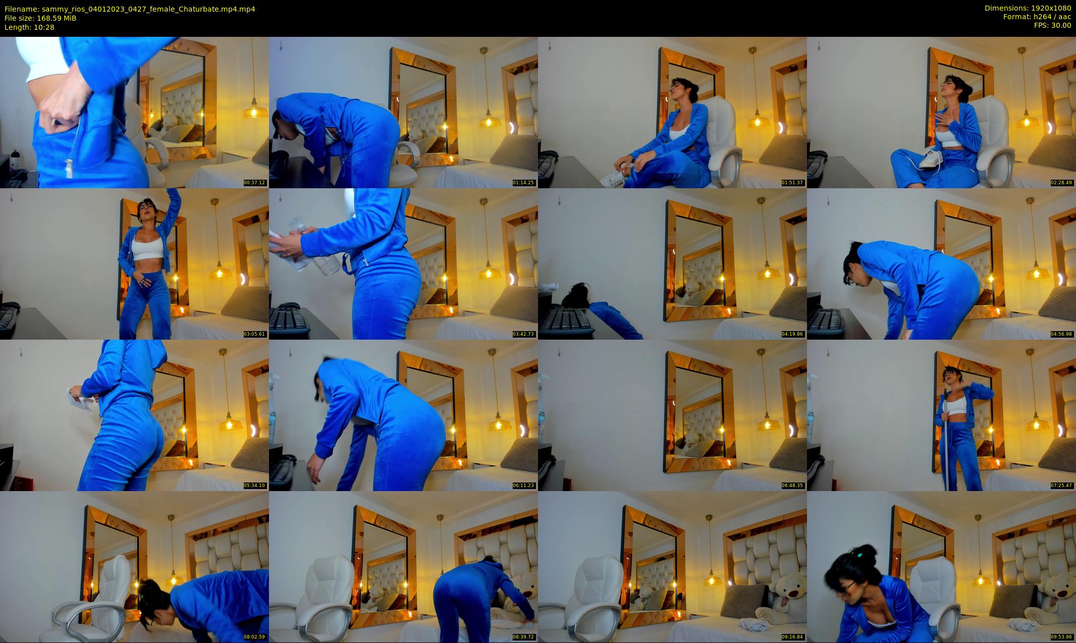 sammy_rios — 11 minute Chaturbate female cam show recording, 1080p, Jan 4, 2023
