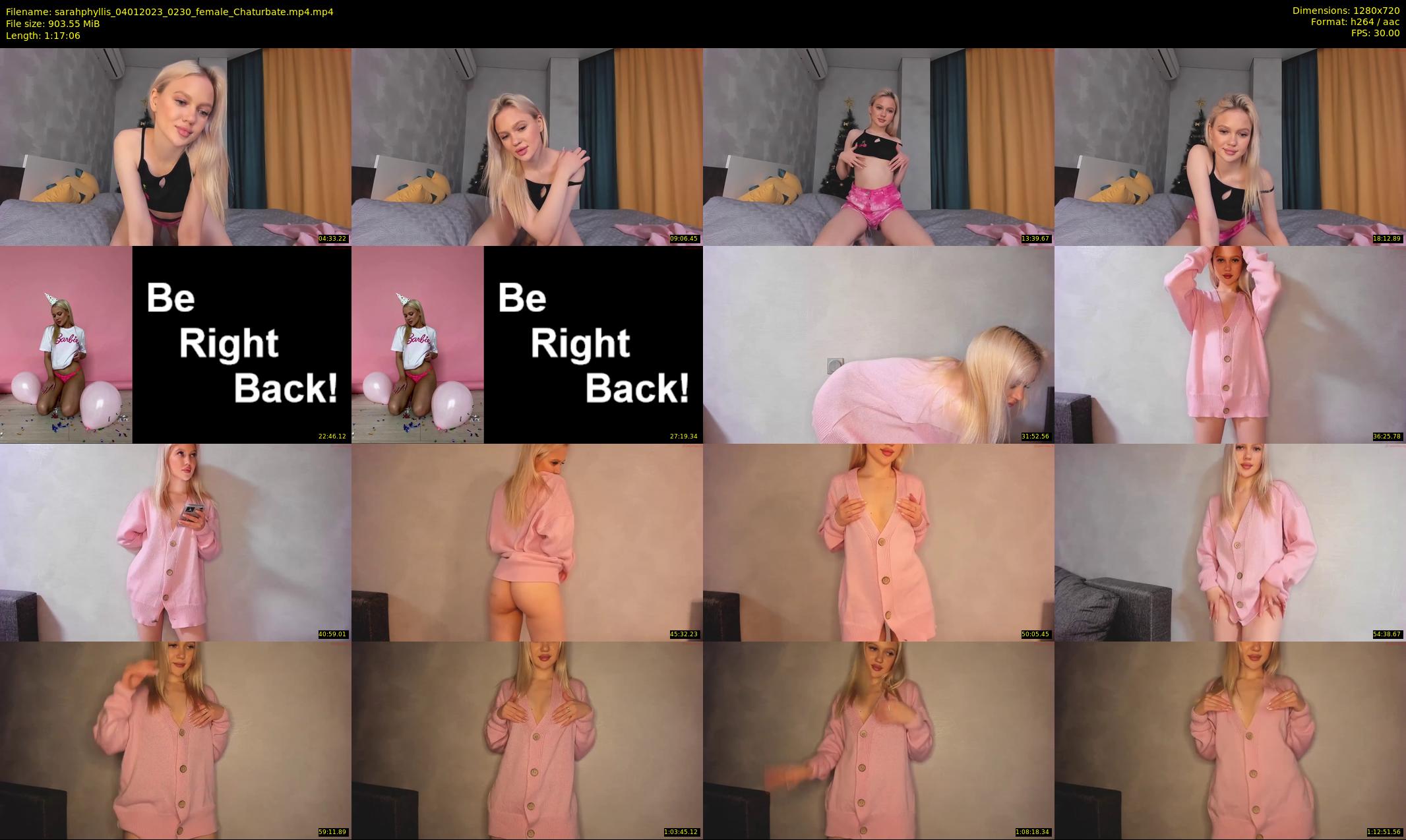 sarahphyllis — 78 minute Chaturbate female cam show recording, 720p, Jan 4, 2023