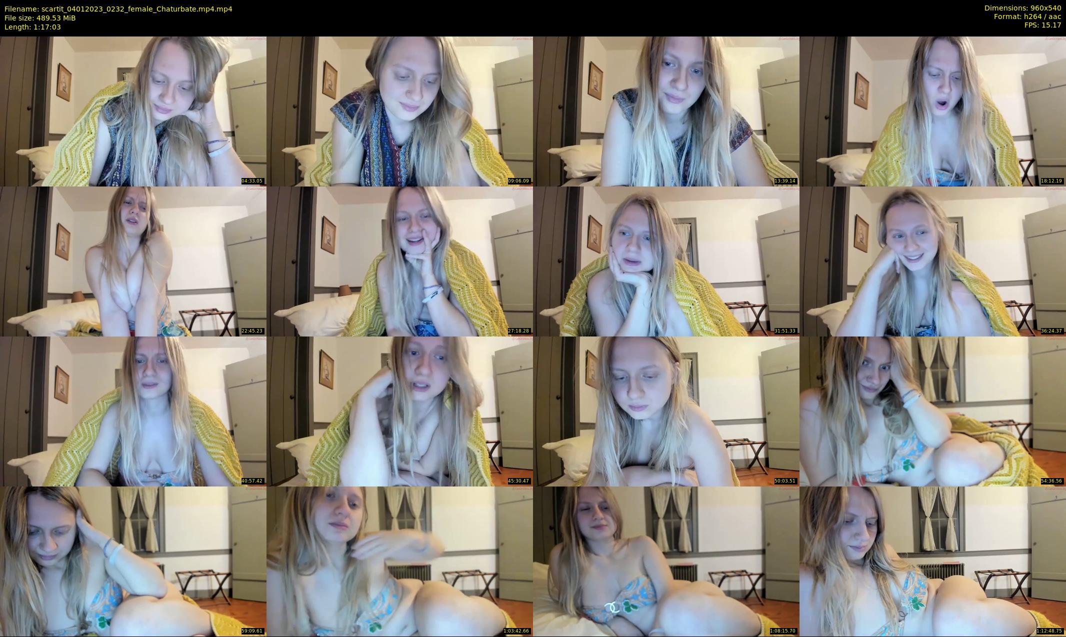 scartit — 78 minute Chaturbate female cam show recording, 480p, Jan 4, 2023