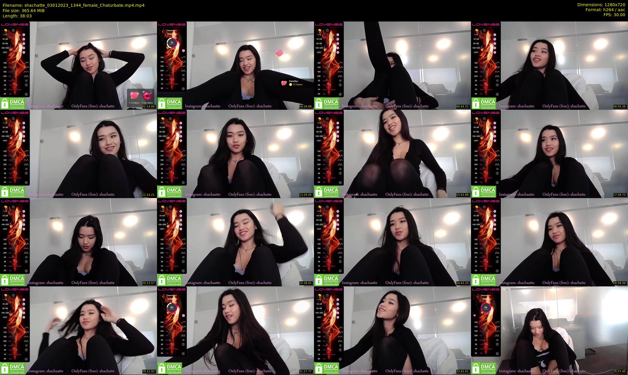 shachatte — 39 minute Chaturbate couple cam show recording, 720p, Jan 3, 2023