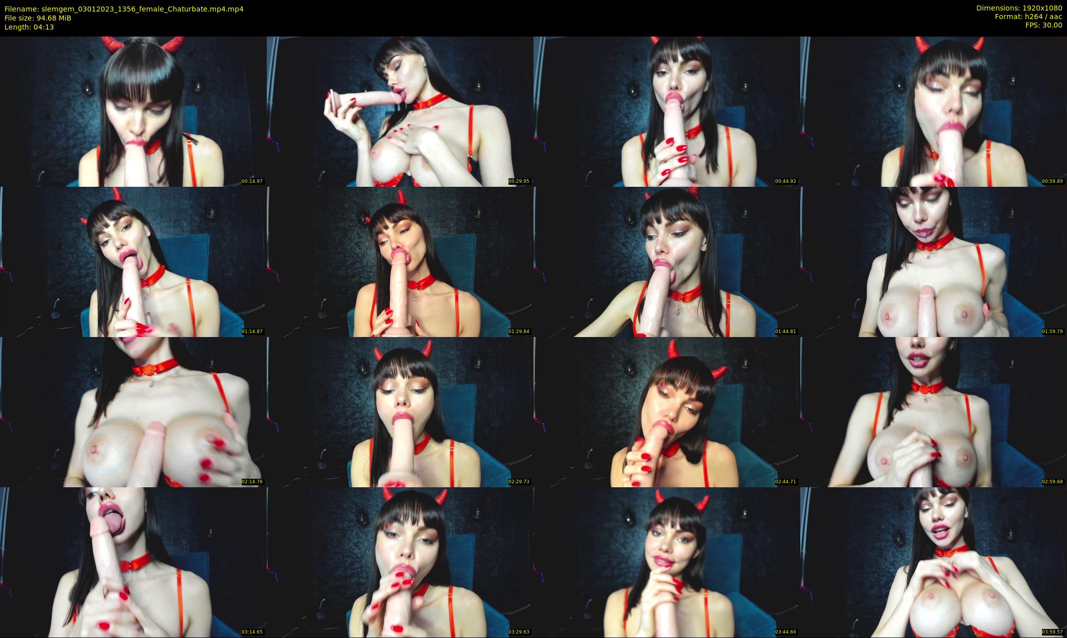 slemgem — 5 minute Chaturbate couple cam show recording, 1080p, Jan 3, 2023
