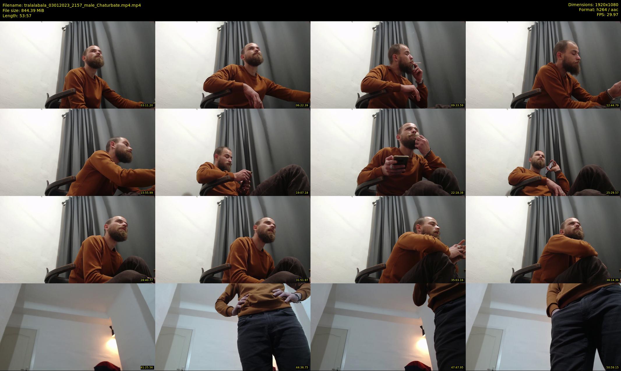 tralalabala — 54 minute Chaturbate male cam show recording, 1080p, Jan 3, 2023