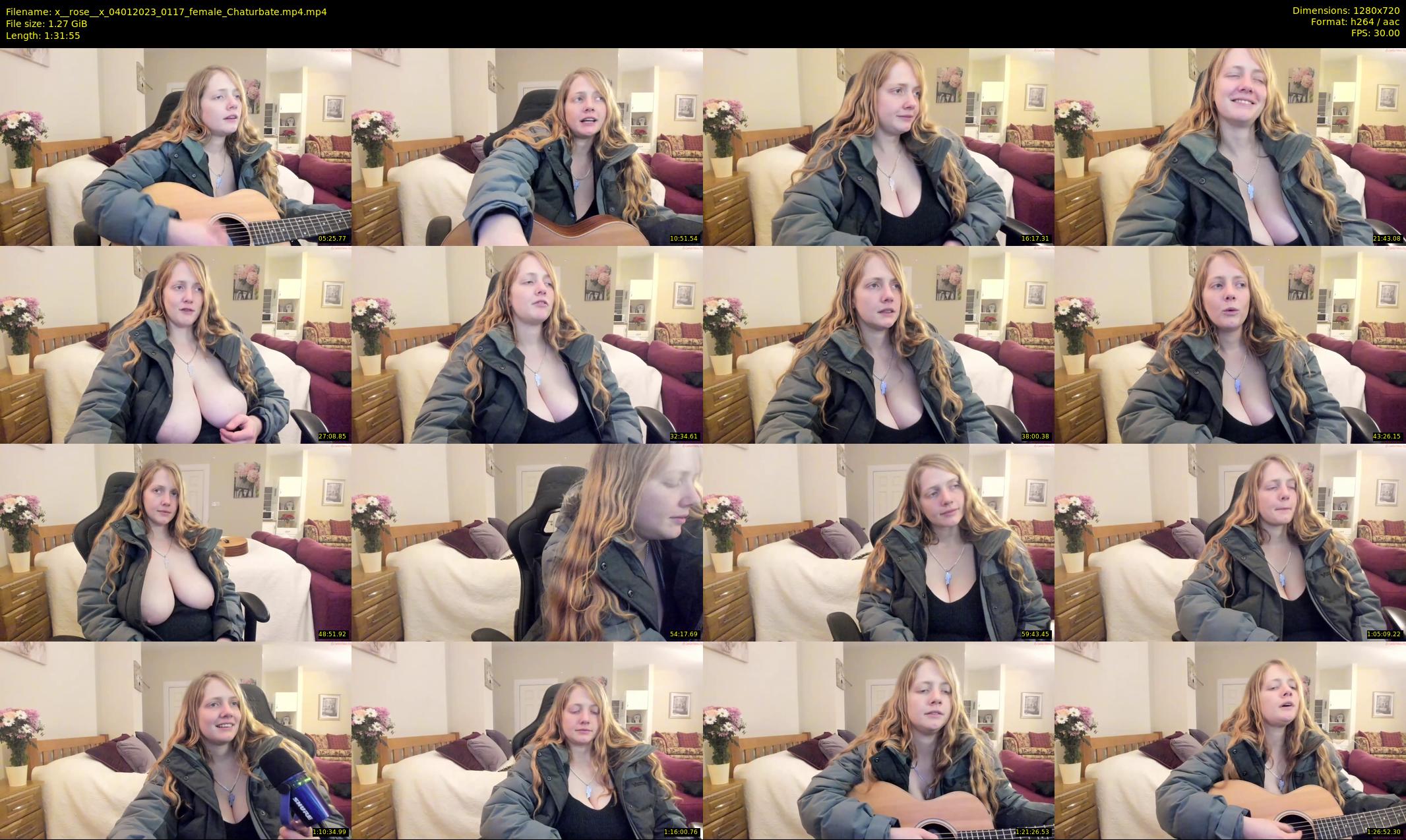 x__rose__x — 92 minute Chaturbate female cam show recording, 720p, Jan 4, 2023