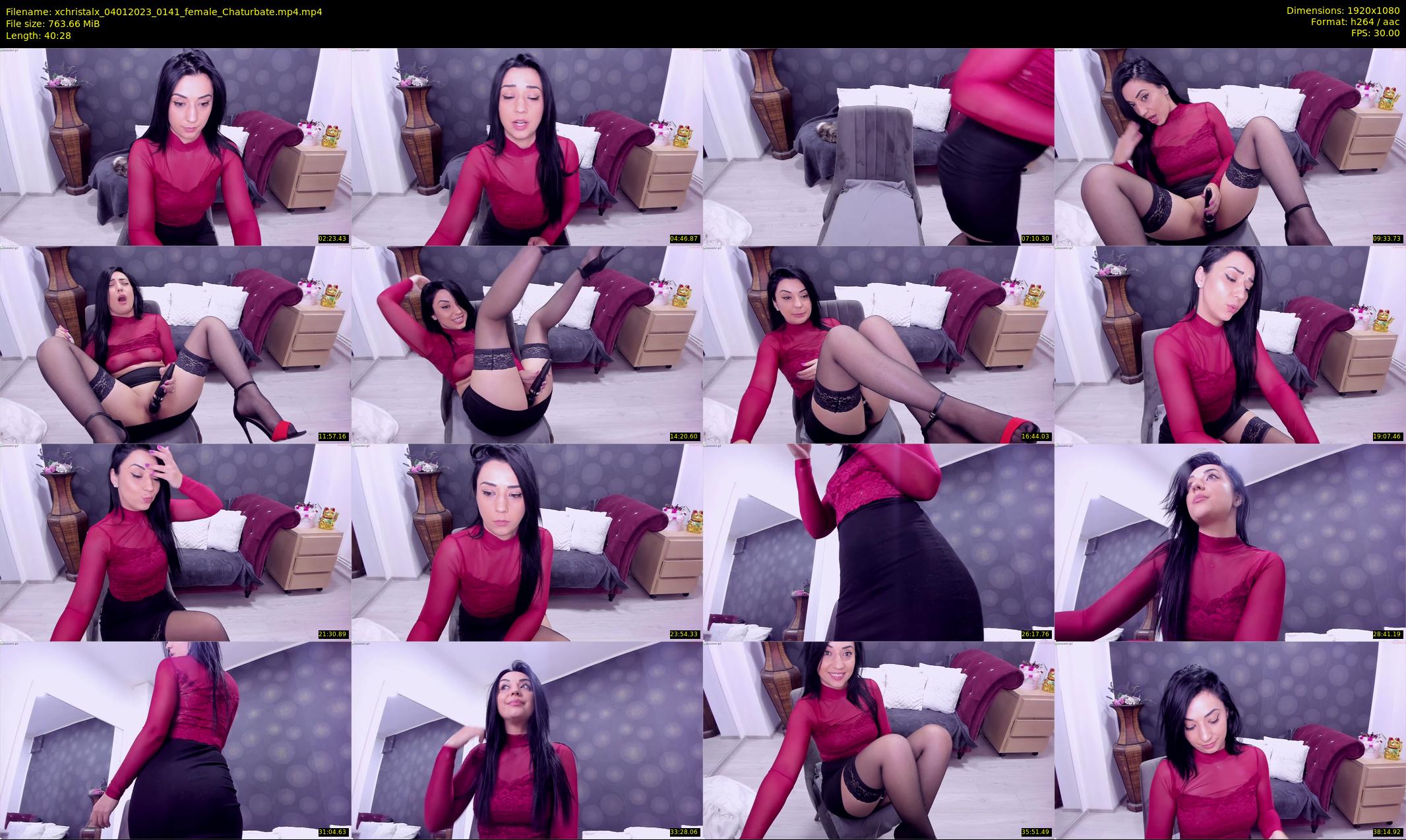 xchristalx — 41 minute Chaturbate female cam show recording, 1080p, Jan 4, 2023