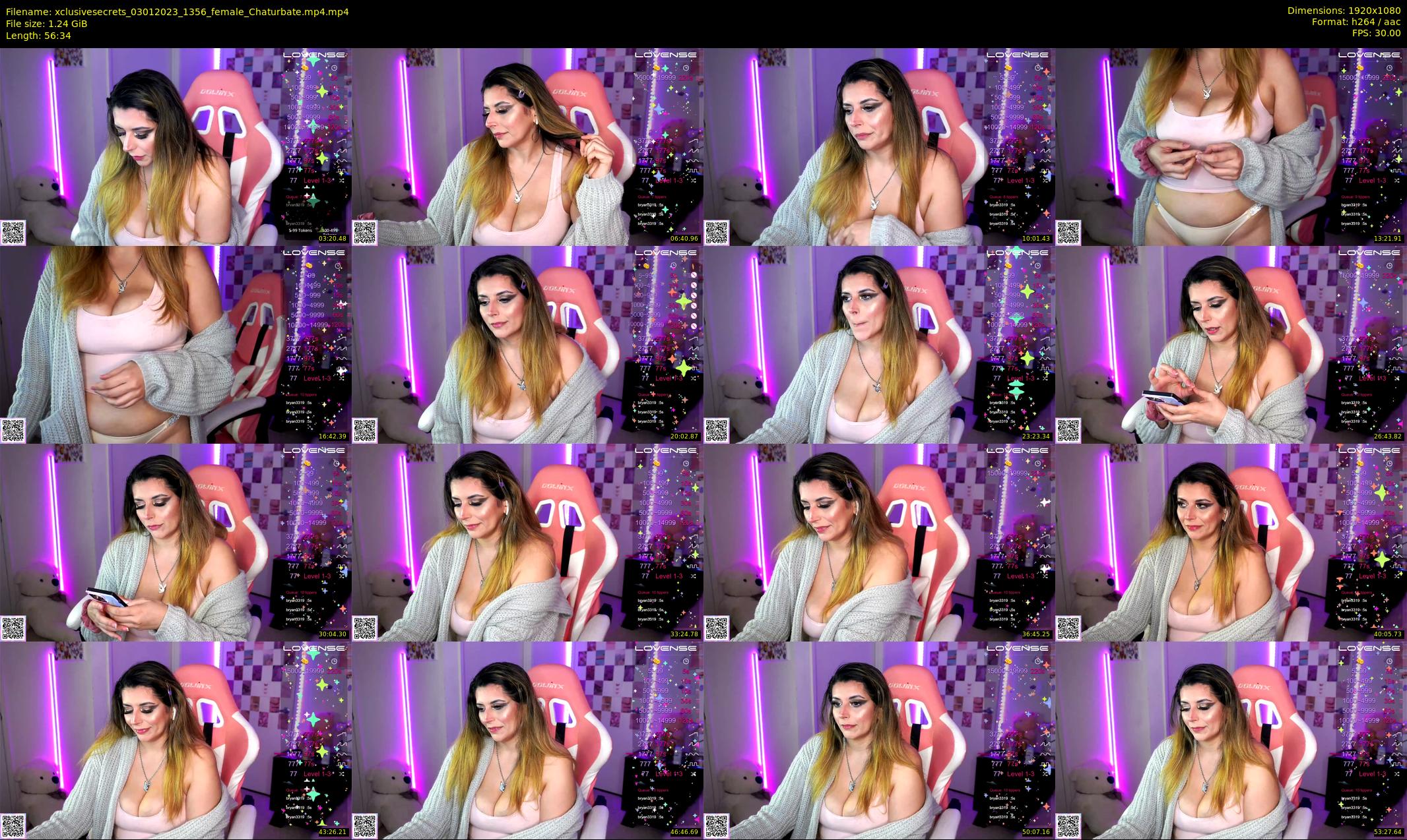 xclusivesecrets — 57 minute Chaturbate female cam show recording, 1080p, Jan 3, 2023