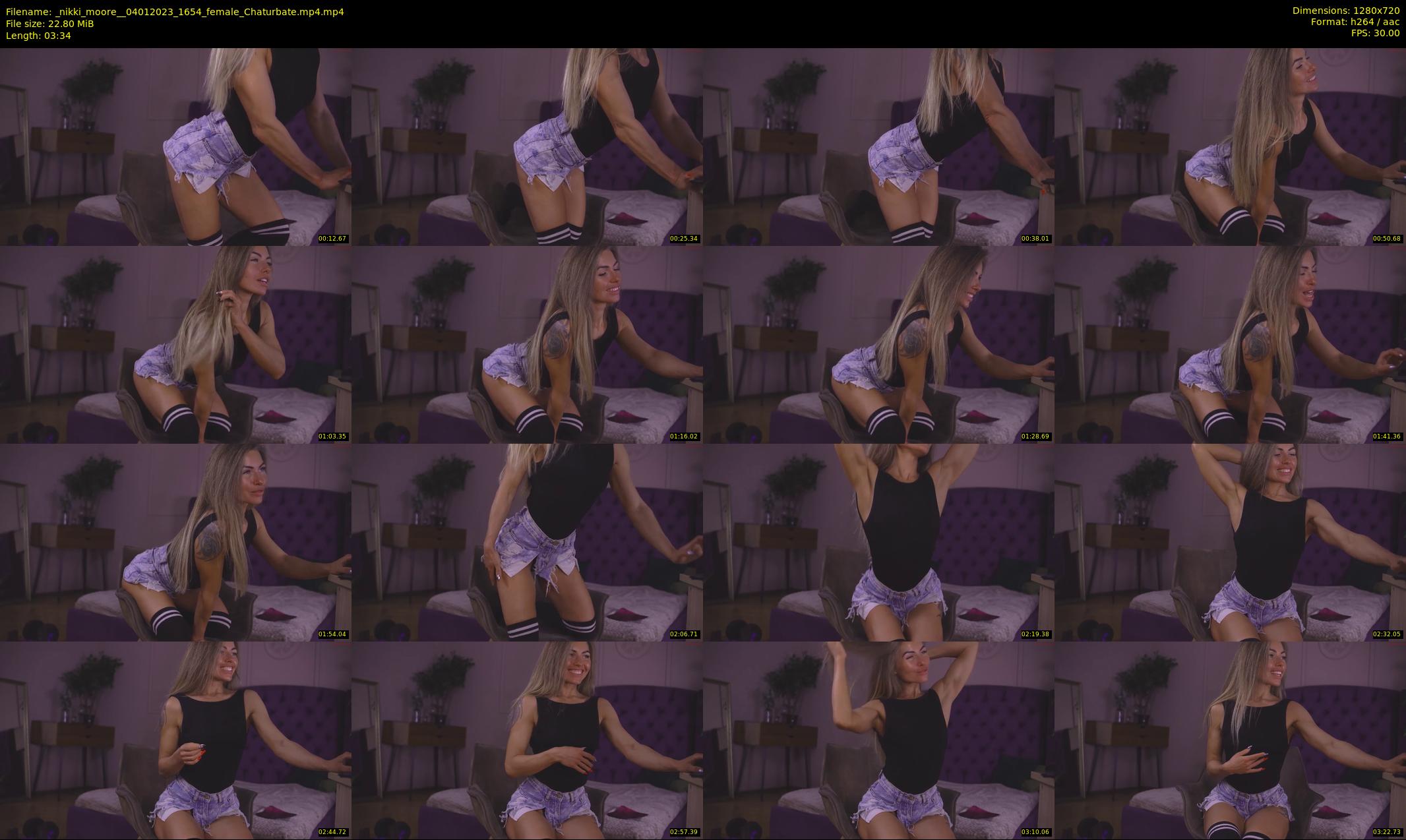 _nikki_moore_ — 4 minute Chaturbate female cam show recording, 720p, Jan 4, 2023