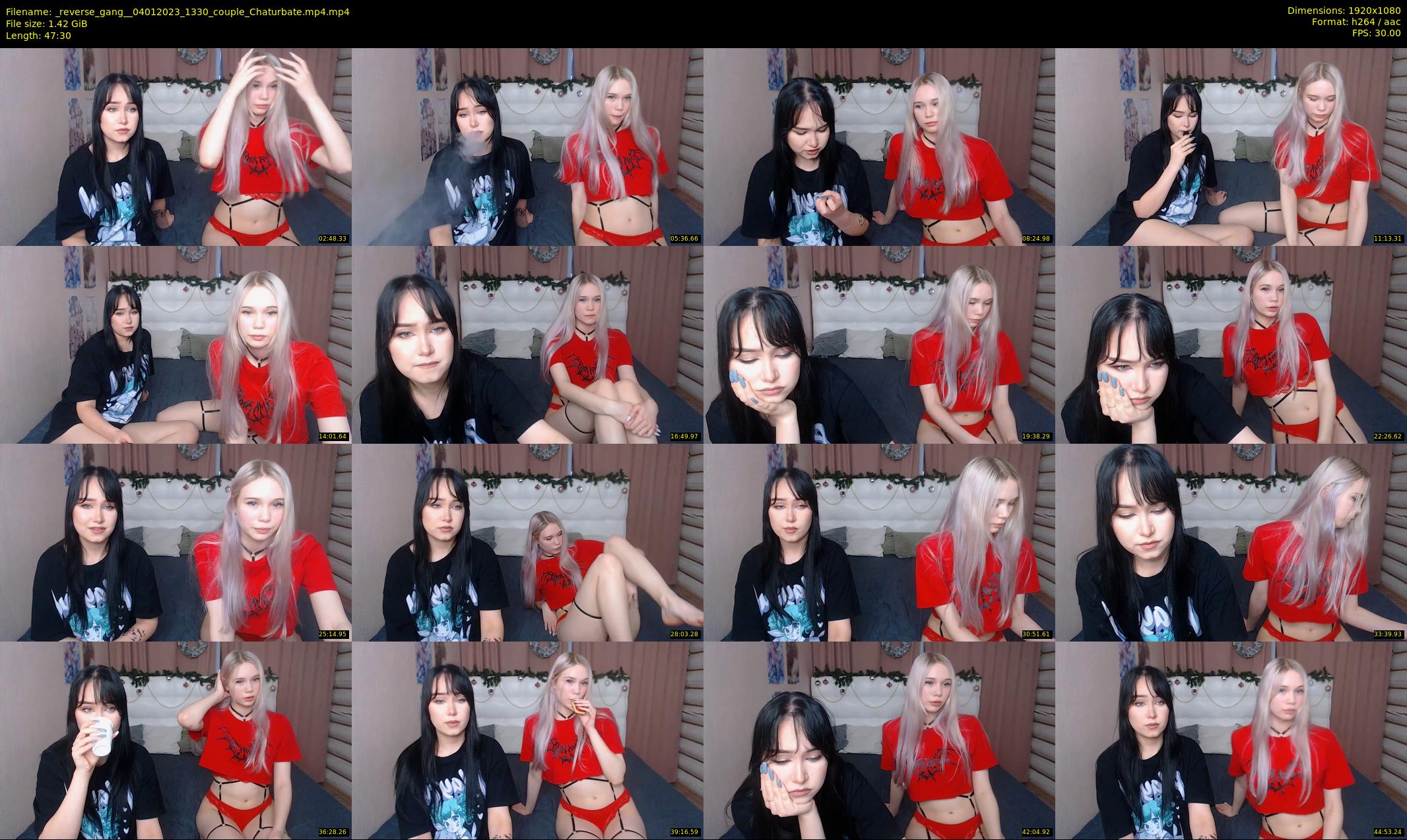 _reverse_gang_ — 48 minute Chaturbate couple cam show recording, 1080p, Jan 4, 2023
