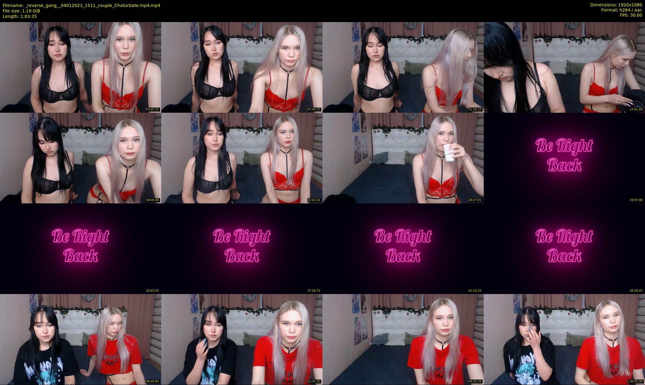 _reverse_gang_ — 64 minute Chaturbate couple cam show recording, 1080p, Jan 4, 2023