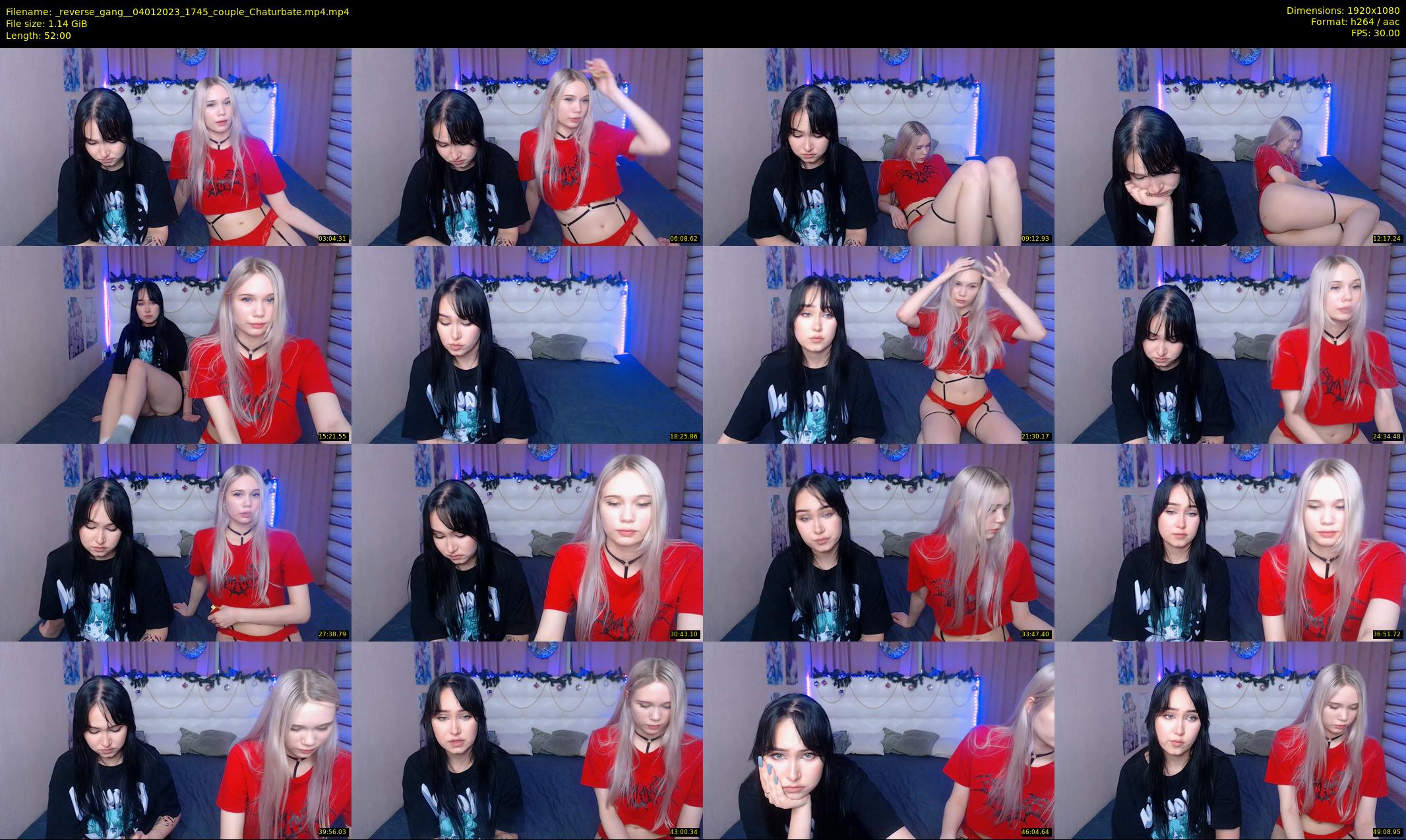 _reverse_gang_ — 52 minute Chaturbate couple cam show recording, 1080p, Jan 4, 2023