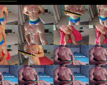 adam_muscle_ — 61 minute Chaturbate male cam show recording, 1080p, Jan 4, 2023