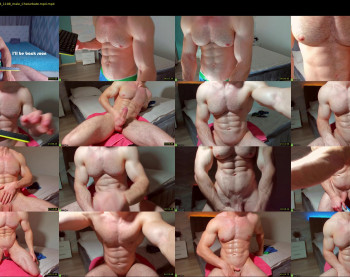 adam_muscle_ — 52 minute Chaturbate male cam show recording, 1080p, Jan 4, 2023