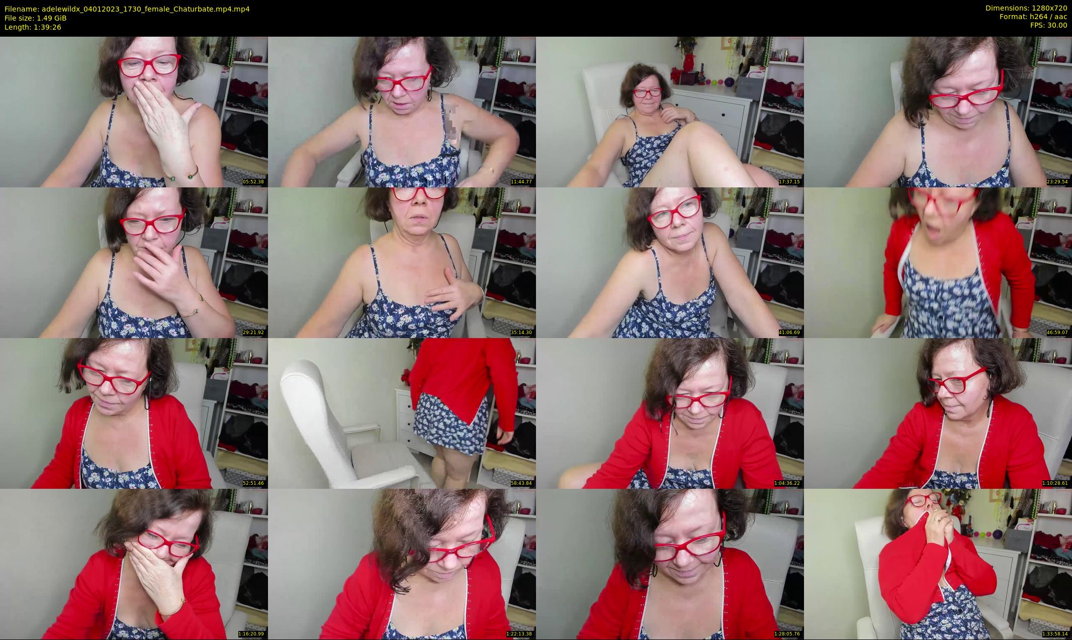 adelewildx — 100 minute Chaturbate female cam show recording, 720p, Jan 4, 2023