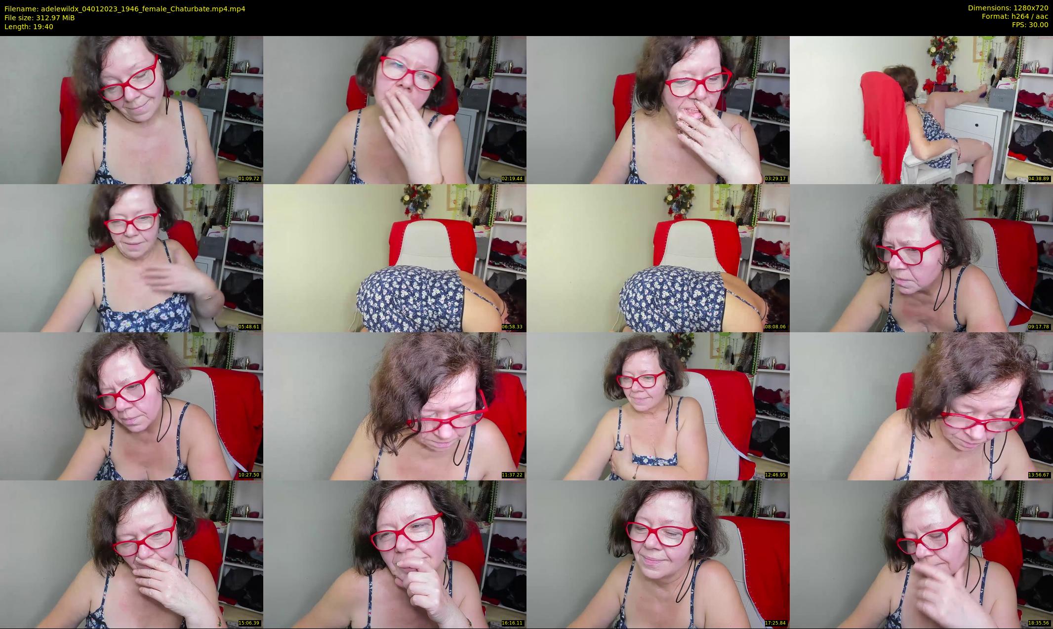 adelewildx — 20 minute Chaturbate female cam show recording, 720p, Jan 4, 2023