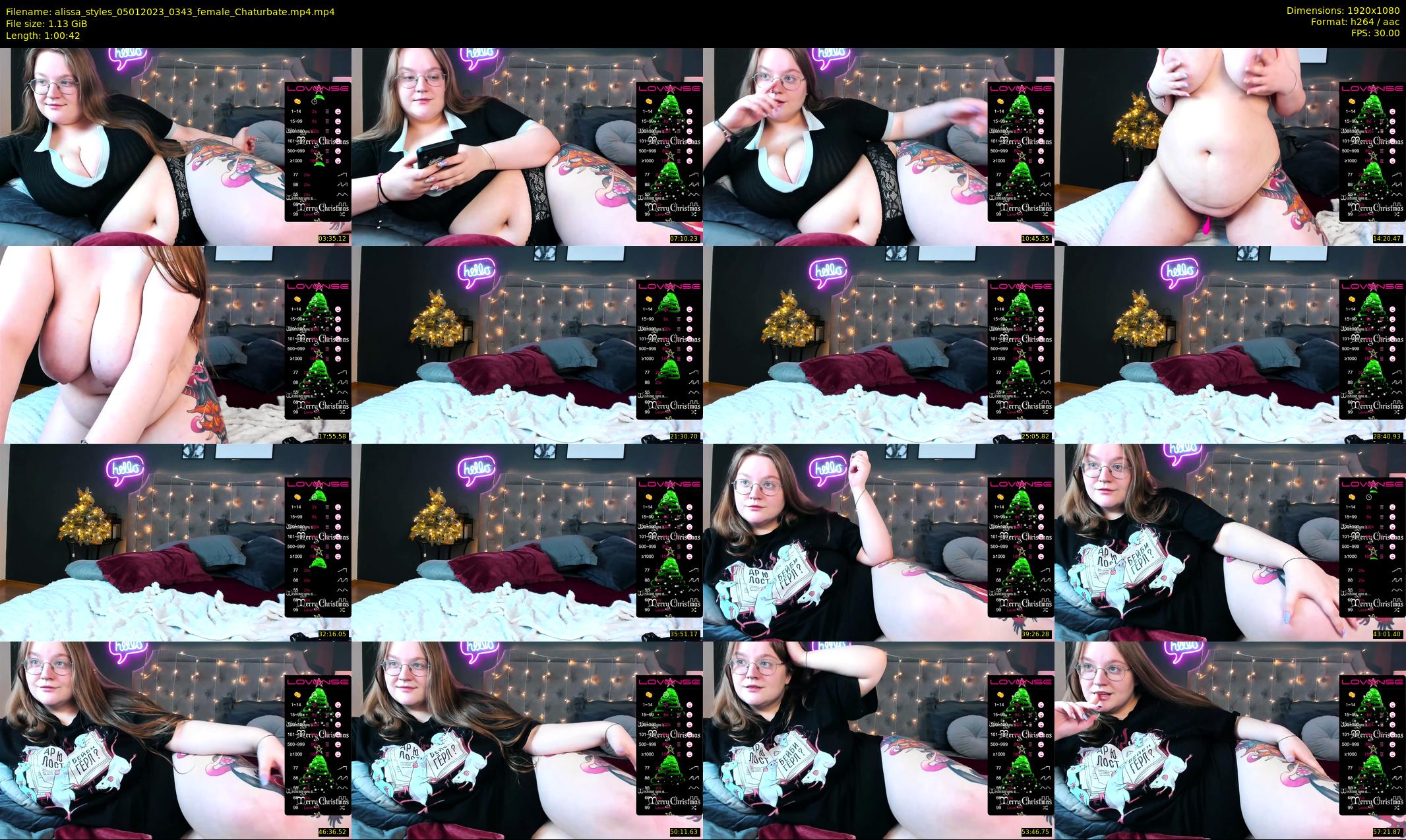 alissa_styles — 61 minute Chaturbate female cam show recording, 1080p, Jan 5, 2023