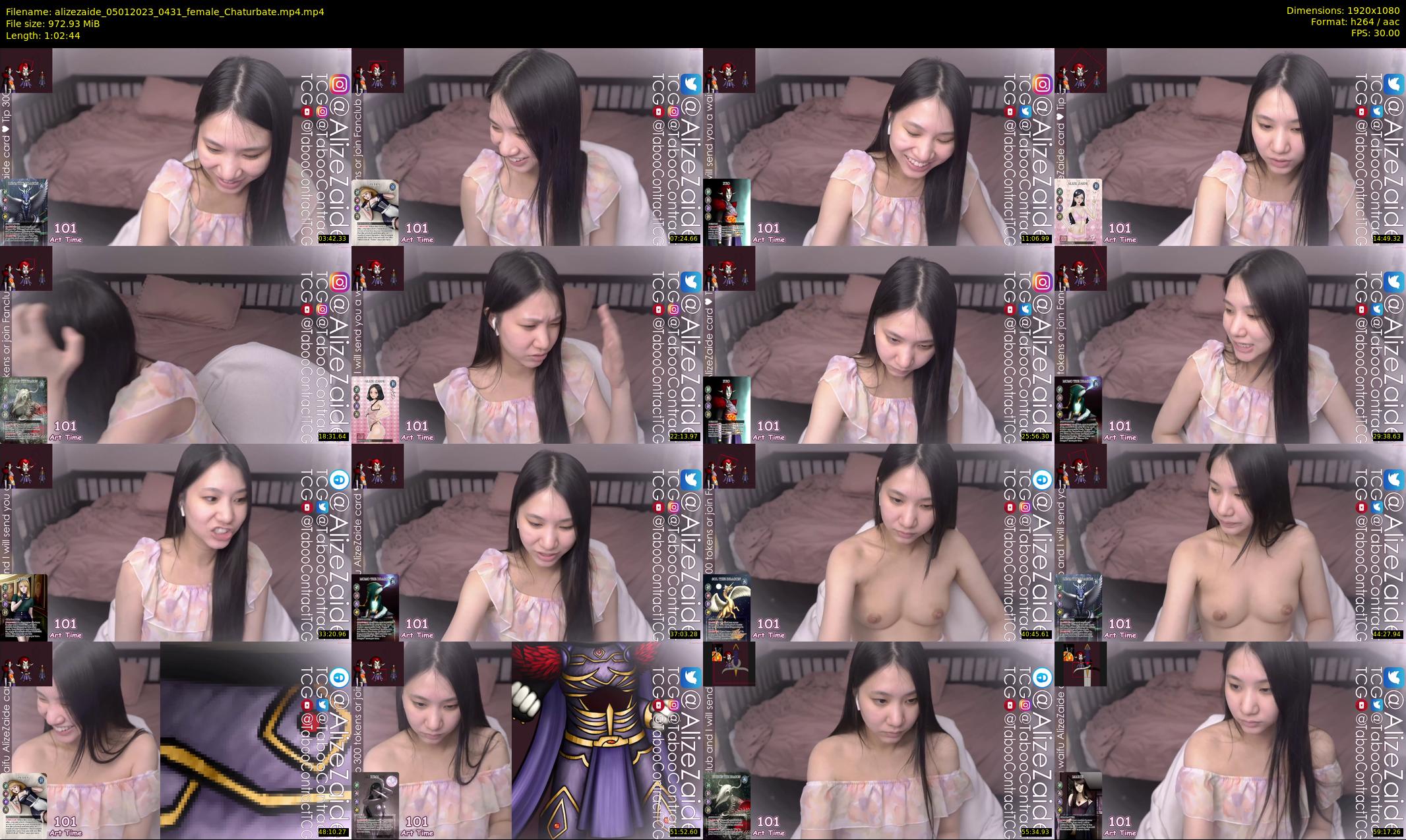 alizezaide — 63 minute Chaturbate female cam show recording, 1080p, Jan 5, 2023