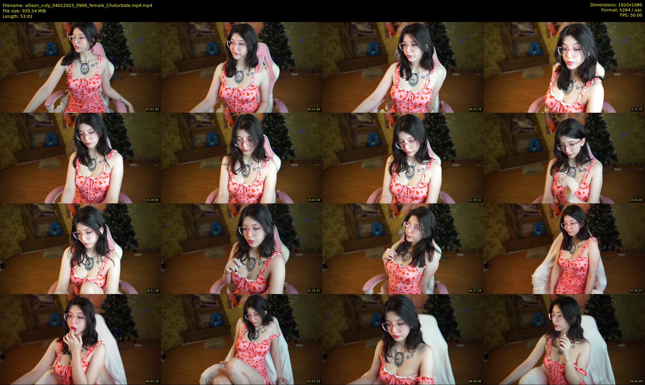 allison_cuty — 54 minute Chaturbate female cam show recording, 1080p, Jan 4, 2023