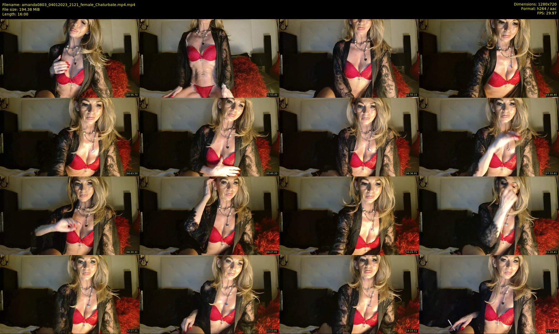 amanda0803 — 16 minute Chaturbate female cam show recording, 720p, Jan 4, 2023