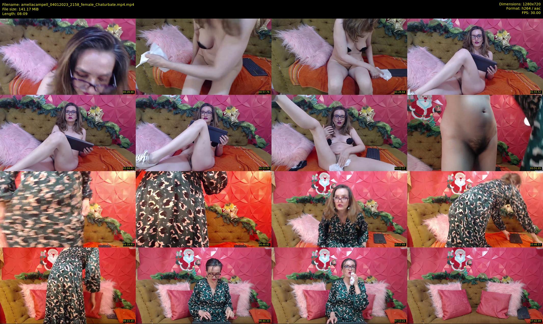 ameliacampell — 9 minute Chaturbate female cam show recording, 720p, Jan 4, 2023