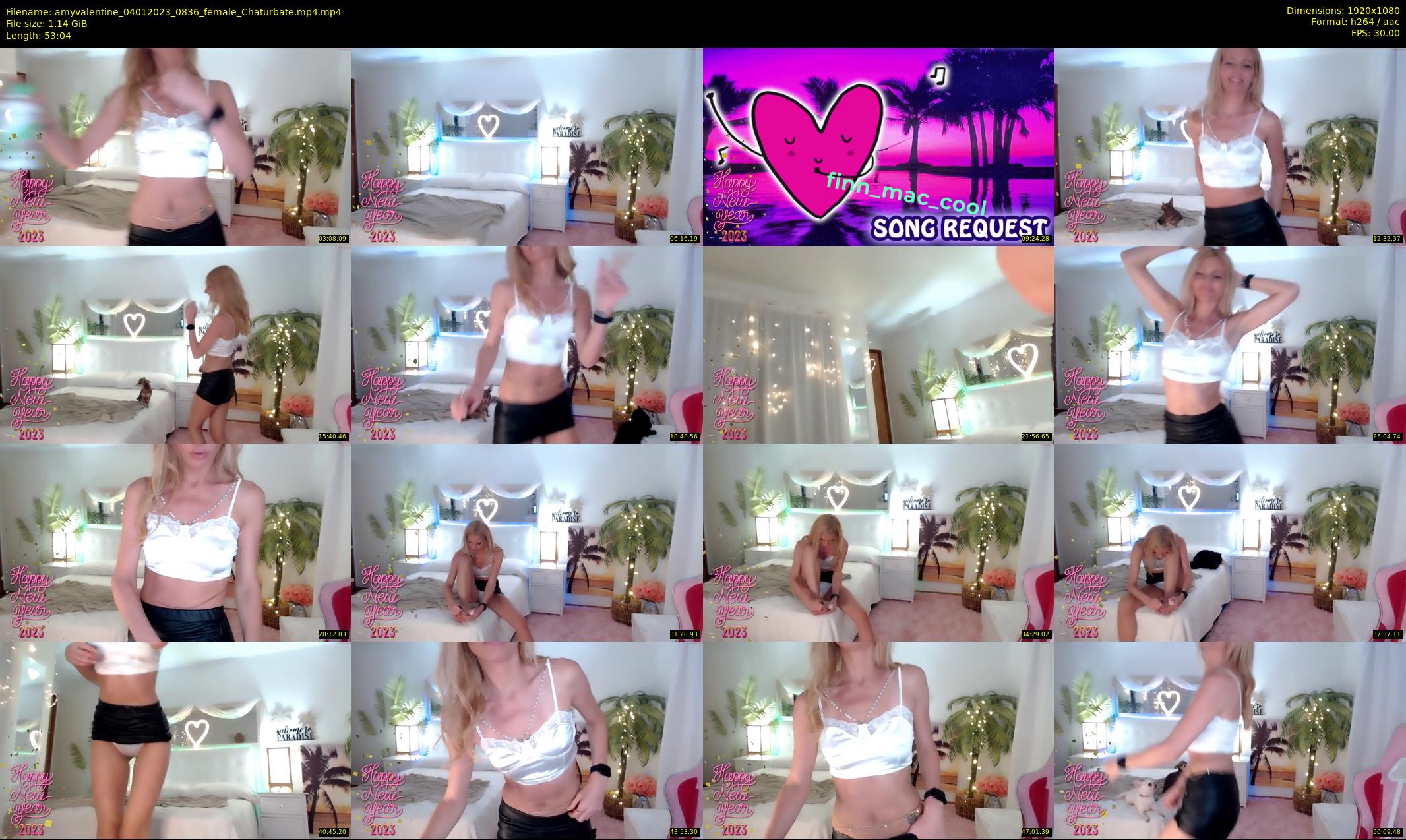 amyvalentine — 54 minute Chaturbate female cam show recording, 1080p, Jan 4, 2023