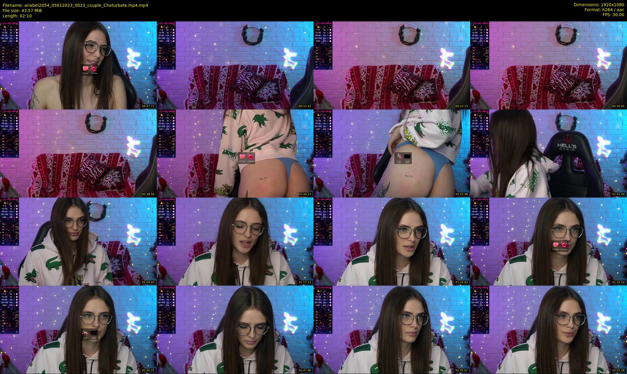 anabel2054 — 3 minute Chaturbate female cam show recording, 1080p, Jan 5, 2023
