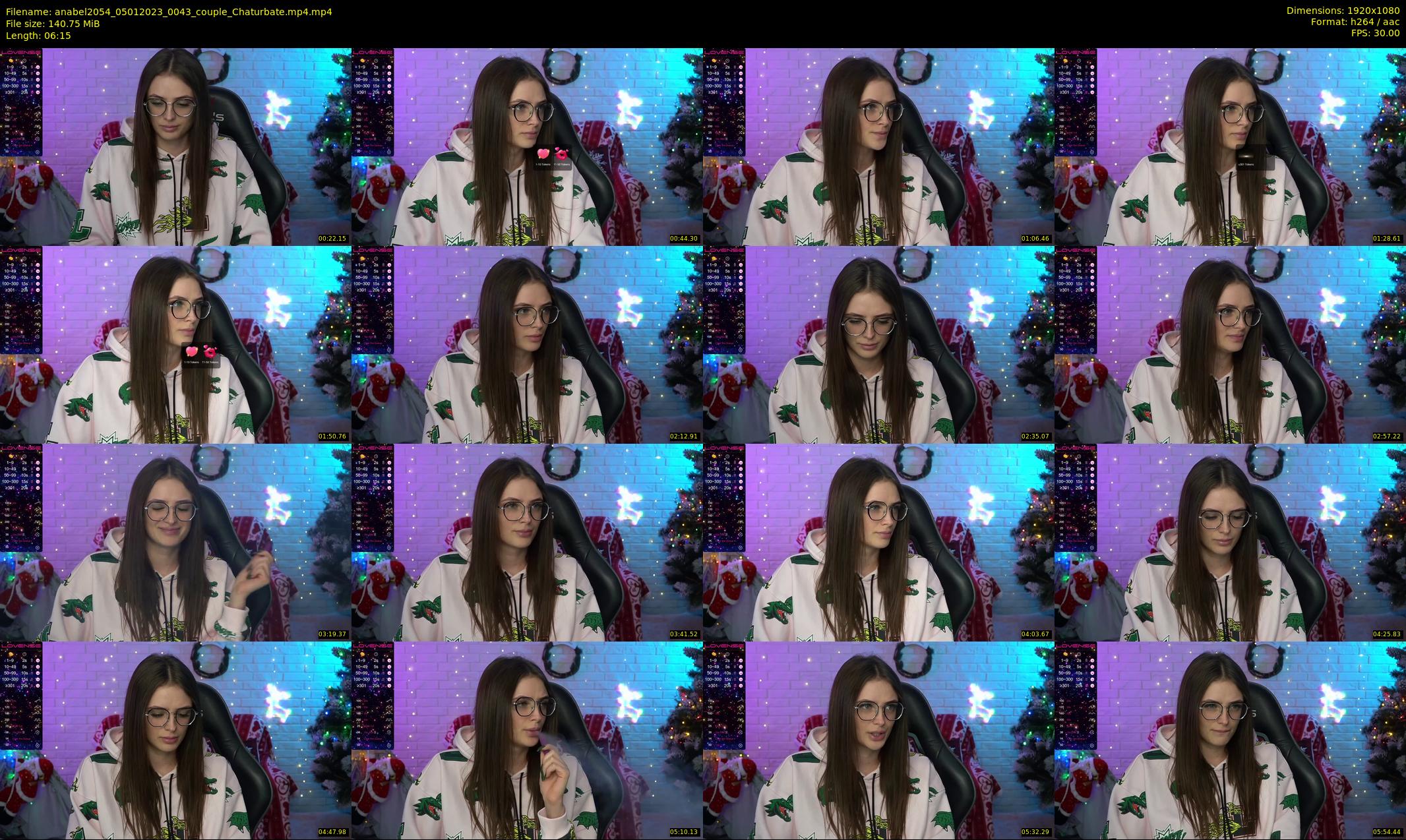 anabel2054 — 7 minute Chaturbate female cam show recording, 1080p, Jan 5, 2023