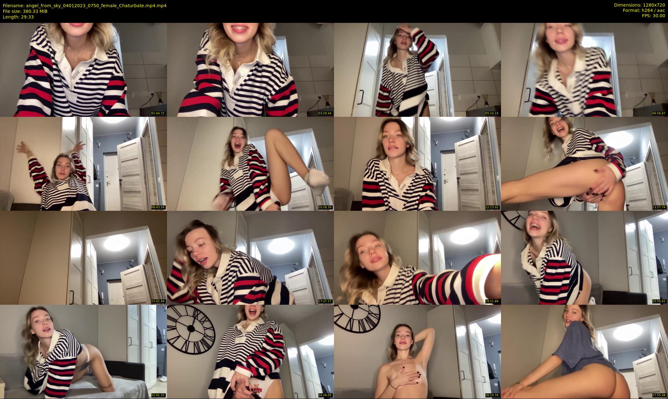 angel_from_sky — 30 minute Chaturbate female cam show recording, 720p, Jan 4, 2023