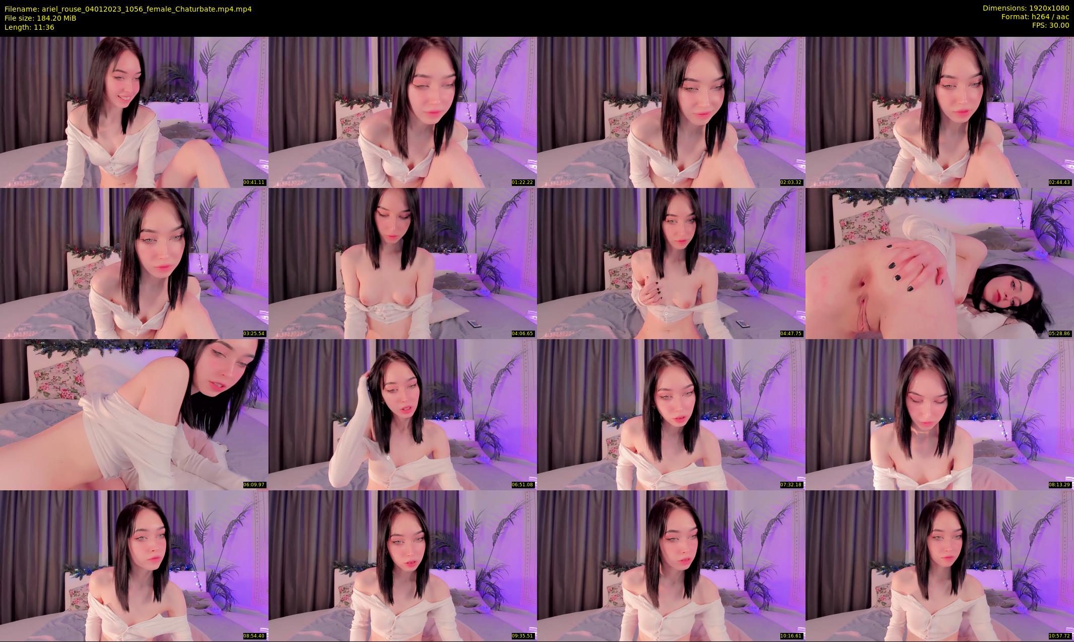 ariel_rouse — 12 minute Chaturbate female cam show recording, 1080p, Jan 4, 2023