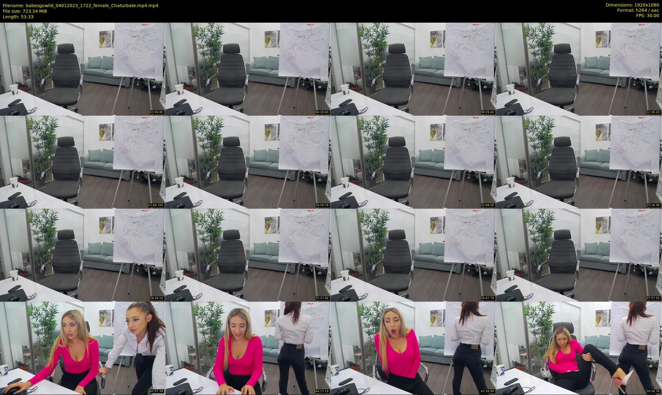 babesgowild — 54 minute Chaturbate couple cam show recording, 1080p, Jan 4, 2023