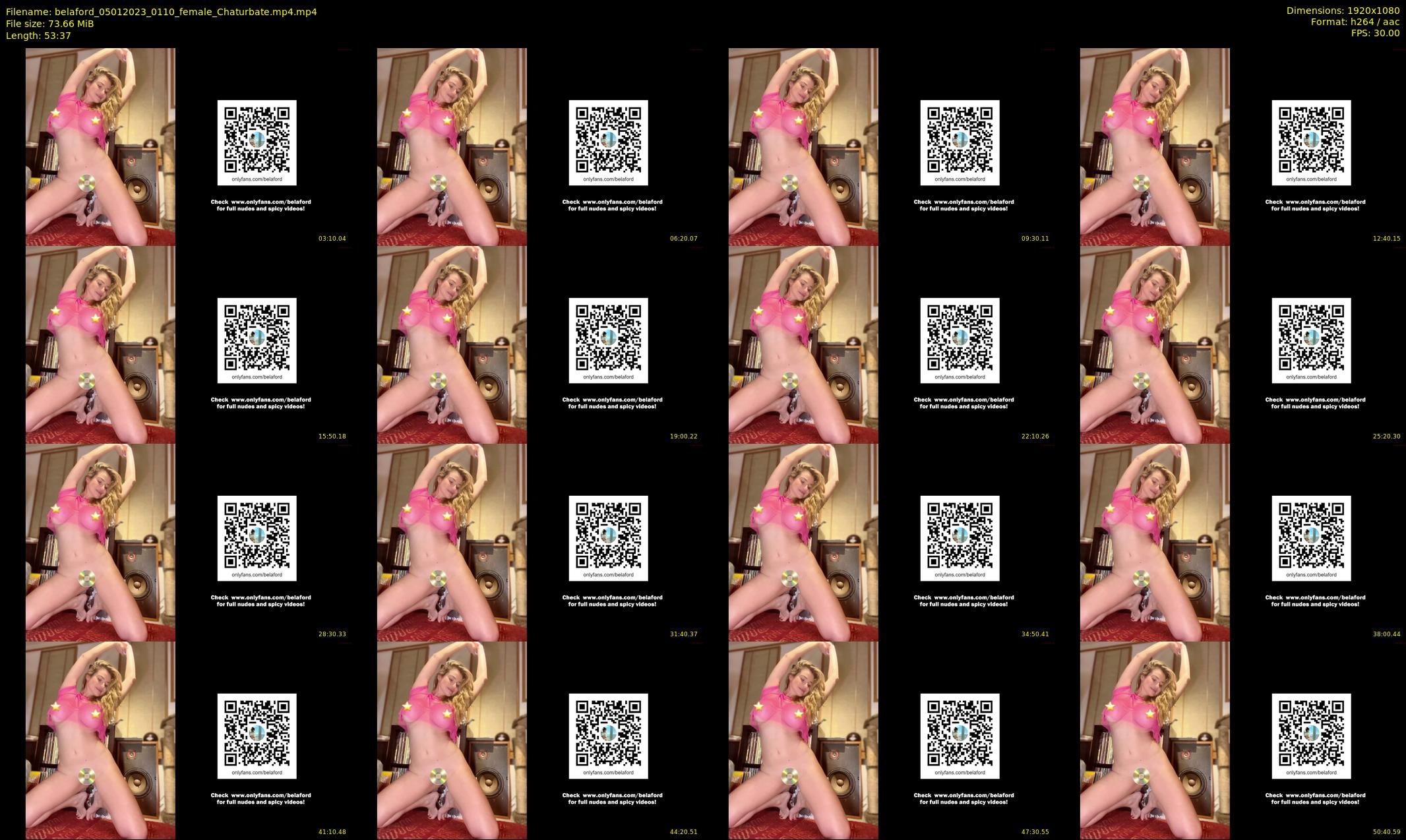 belaford — 54 minute Chaturbate female cam show recording, 1080p, Jan 5, 2023