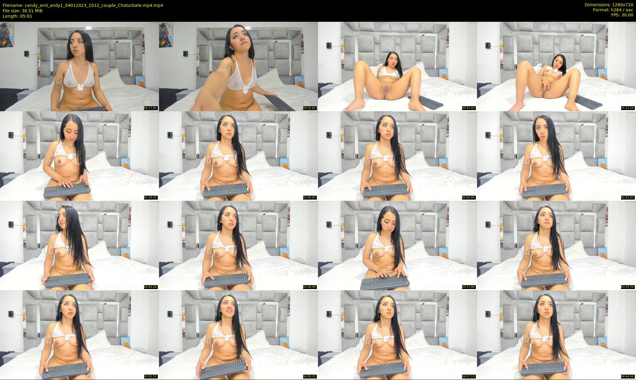 candy_and_andy1 — 6 minute Chaturbate couple cam show recording, 720p, Jan 4, 2023