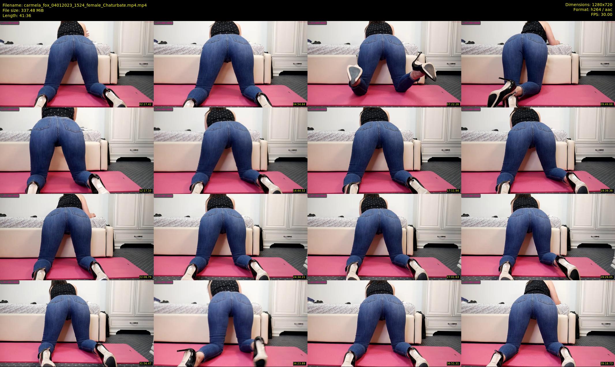 carmela_fox — 42 minute Chaturbate female cam show recording, 720p, Jan 4, 2023