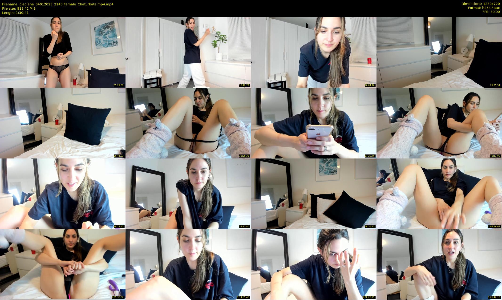 cleolane — 91 minute Chaturbate female cam show recording, 720p, Jan 4, 2023