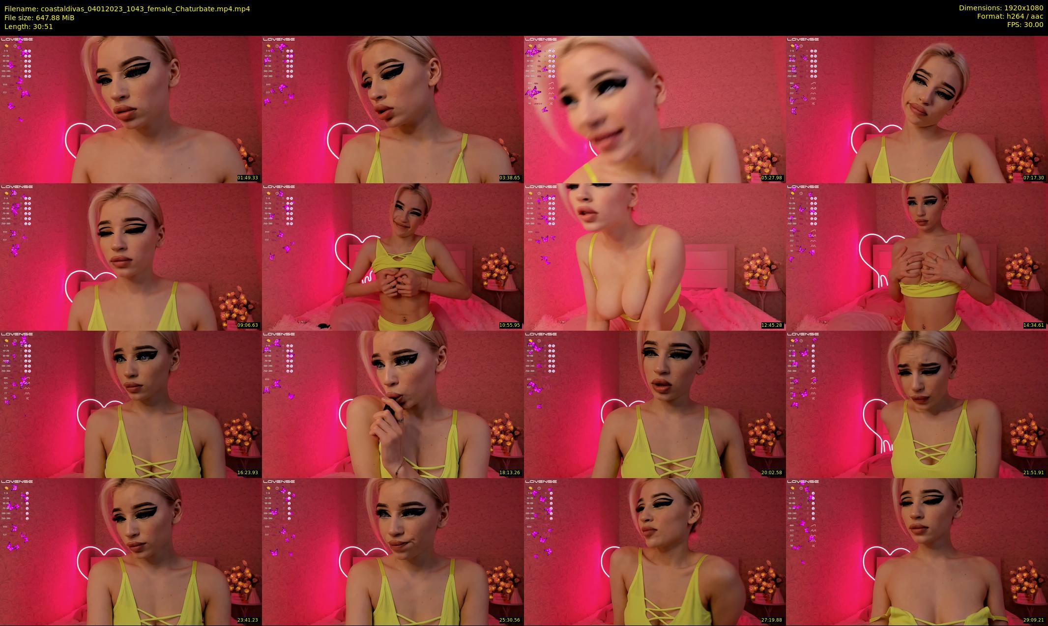 coastaldivas — 31 minute Chaturbate female cam show recording, 1080p, Jan 4, 2023
