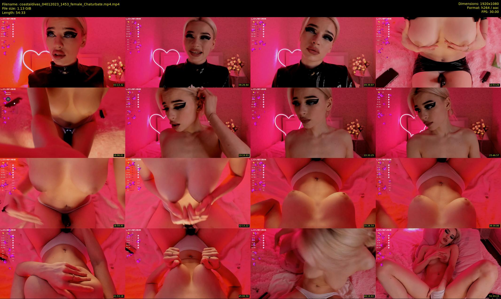 coastaldivas — 55 minute Chaturbate female cam show recording, 1080p, Jan 4, 2023