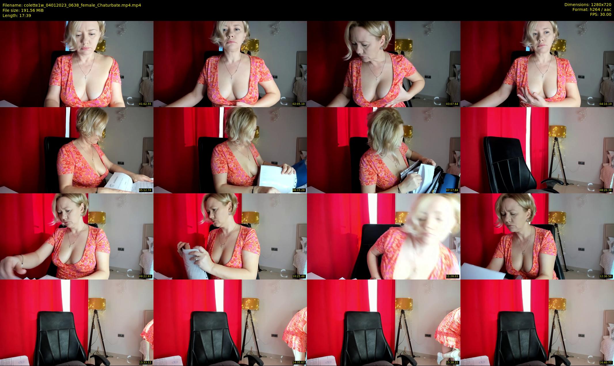colette1w — 18 minute Chaturbate female cam show recording, 720p, Jan 4, 2023