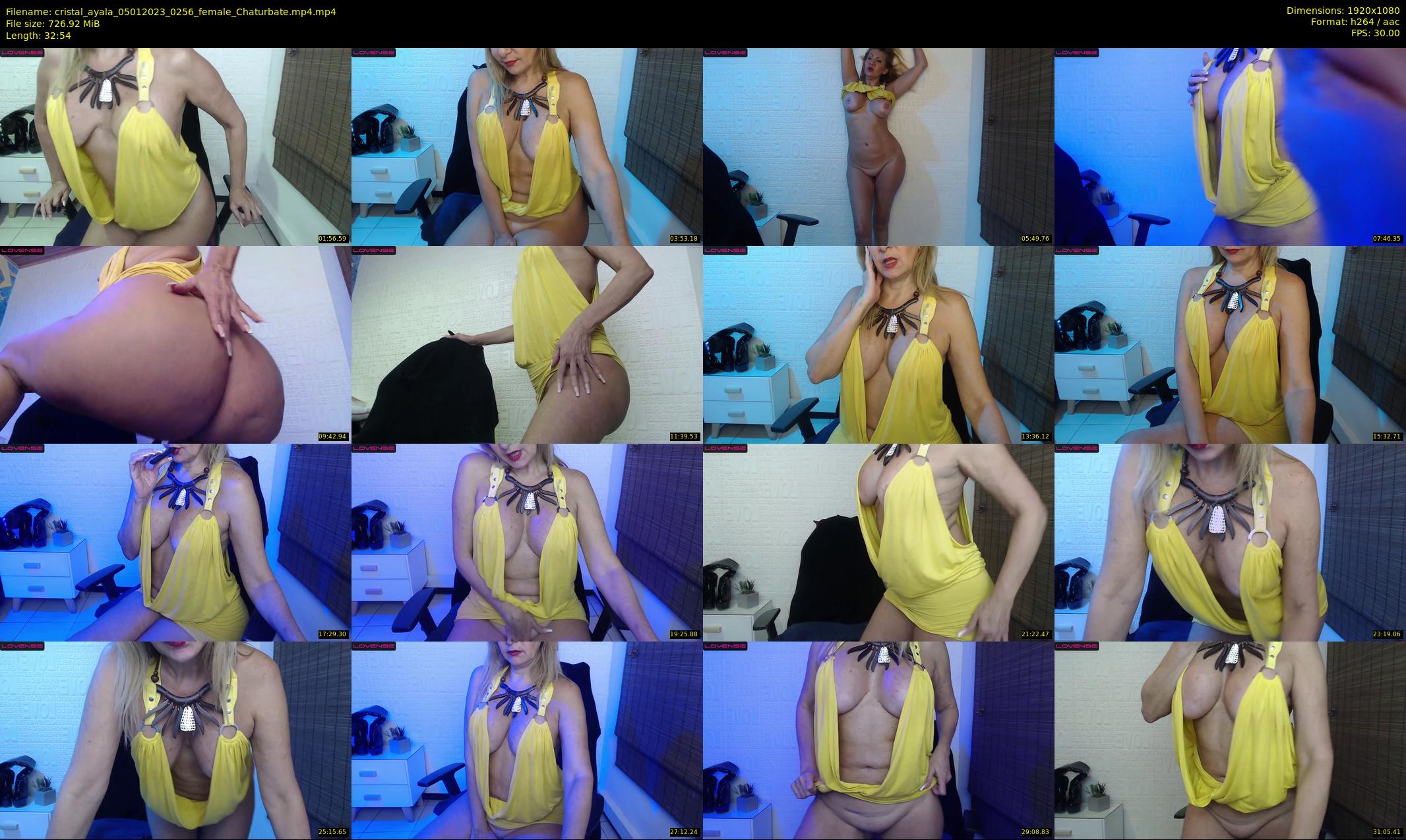 cristal_ayala — 33 minute Chaturbate female cam show recording, 1080p, Jan 5, 2023