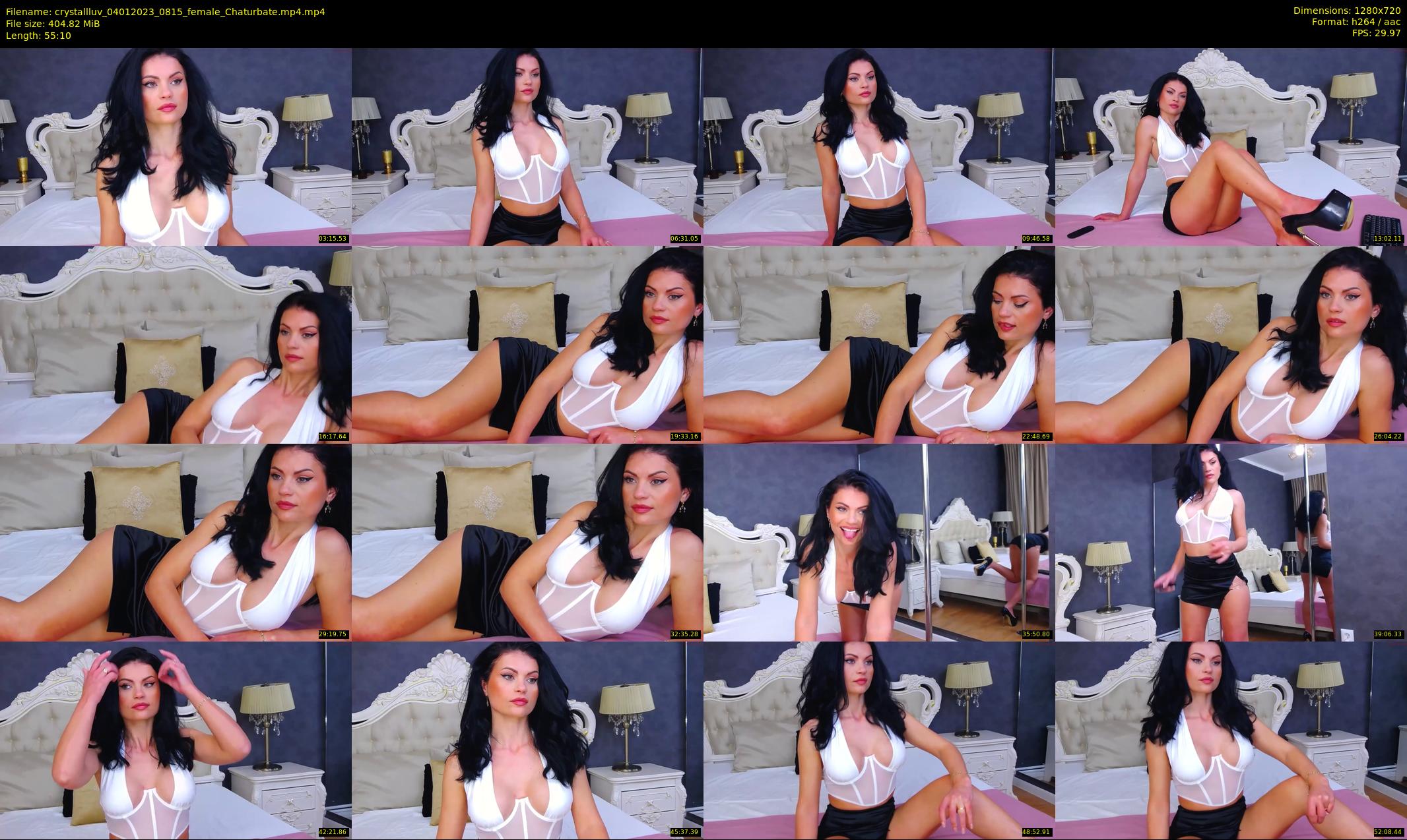 crystallluv — 56 minute Chaturbate female cam show recording, 720p, Jan 4, 2023