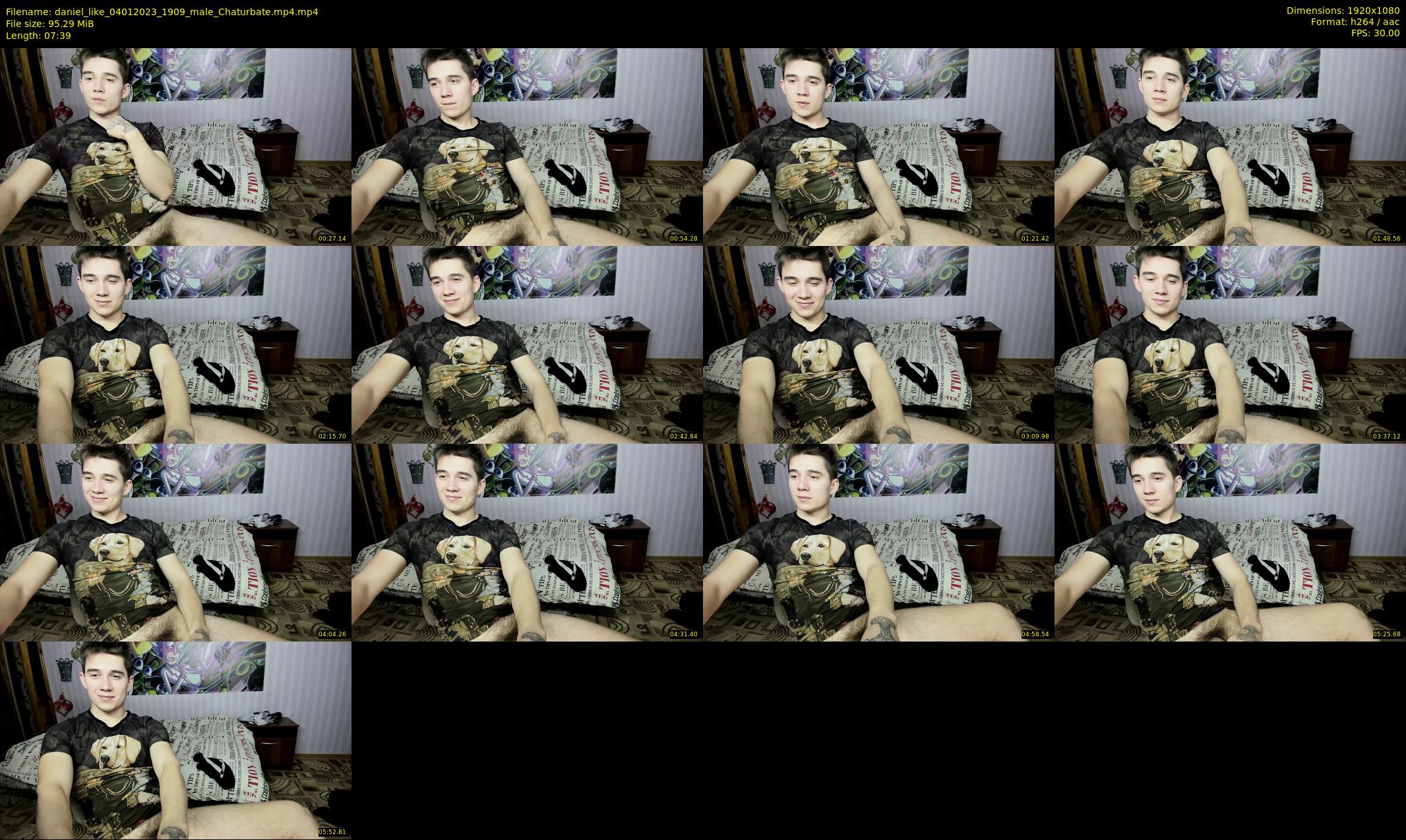 daniel_like — 8 minute Chaturbate male cam show recording, 1080p, Jan 4, 2023