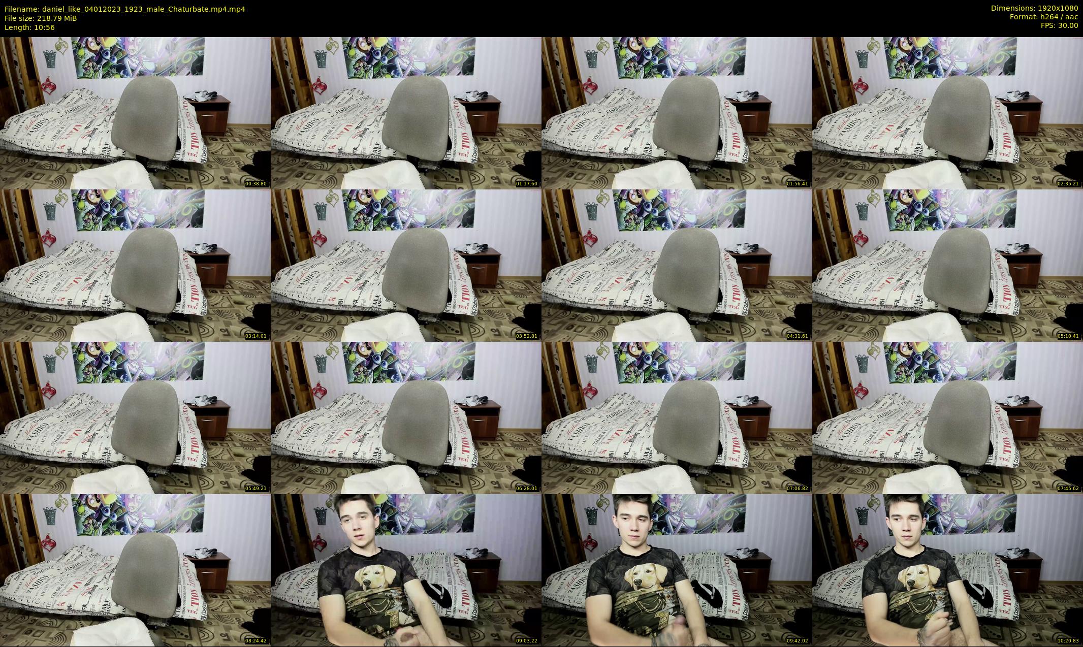 daniel_like — 11 minute Chaturbate male cam show recording, 1080p, Jan 4, 2023