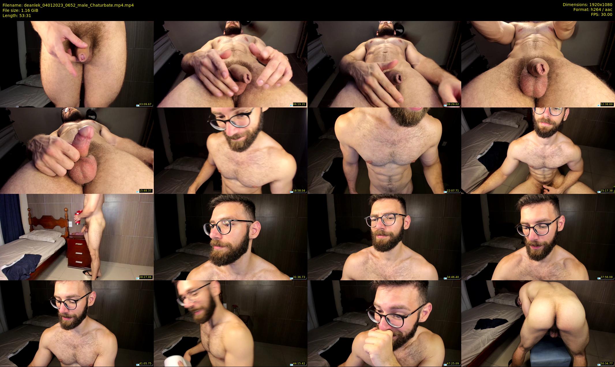 deanlek — 54 minute Chaturbate male cam show recording, 1080p, Jan 4, 2023