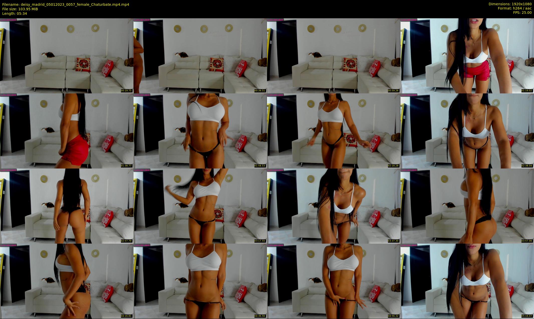 deisy_madrid — 6 minute Chaturbate female cam show recording, 1080p, Jan 5, 2023
